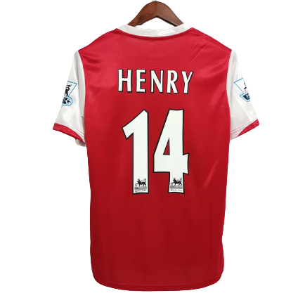 Arsenal Henry #14 Retro Jersey Home 2006/07