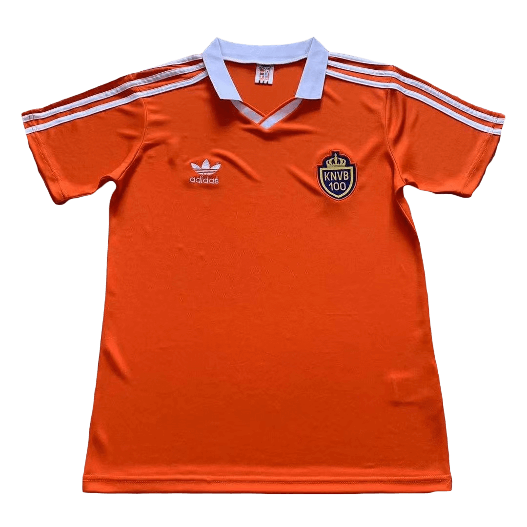 Netherlands 100th Anniversary Retro Jersey Home 1988