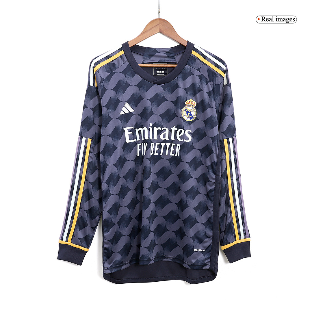 Real Madrid Away Long Sleeve Jersey 2023/24