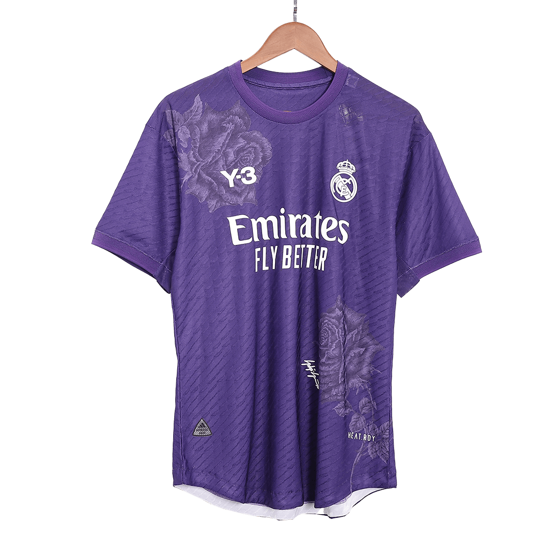 Real Madrid Y-3 Fourth Jersey Purple Player Version 2023/24