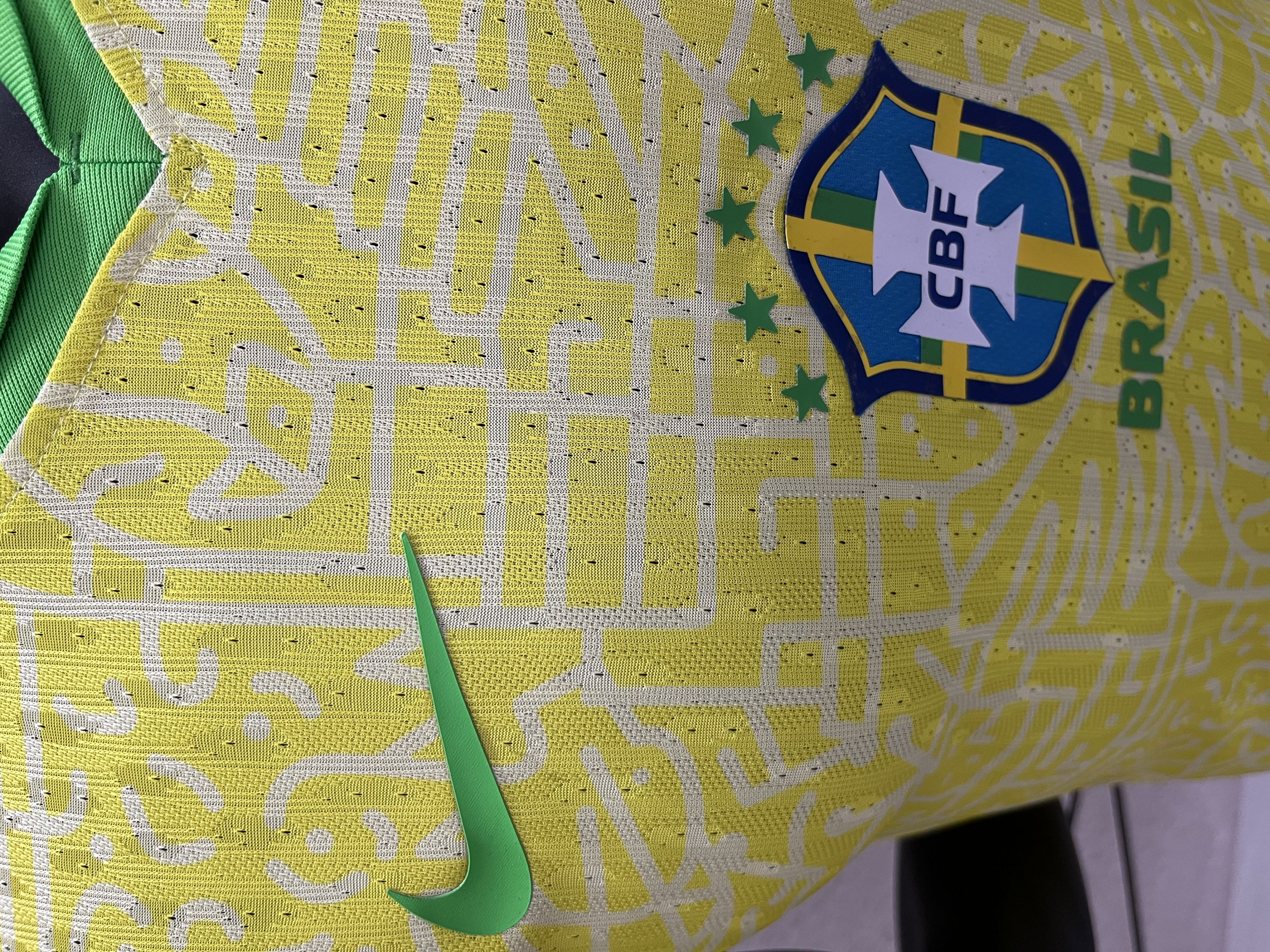 Brazil Home Jersey Player Version Copa America 2024