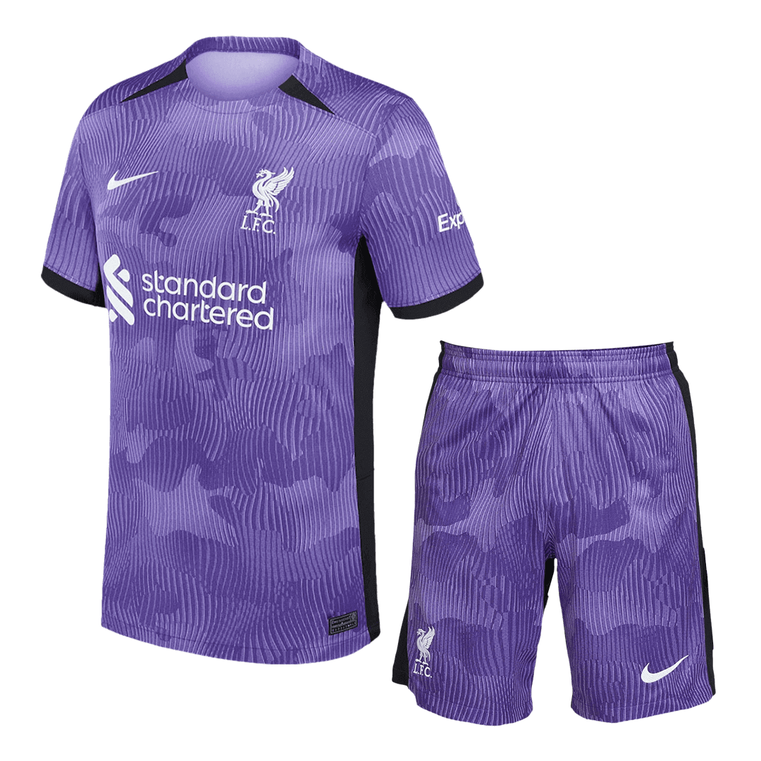 Liverpool Third Kit(Jersey+Shorts) 2023/24