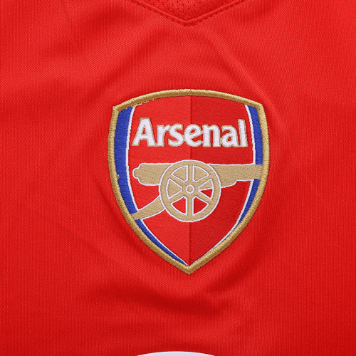 Arsenal Bergkamp #10 Retro Long Sleeve Jersey Home 2004/05