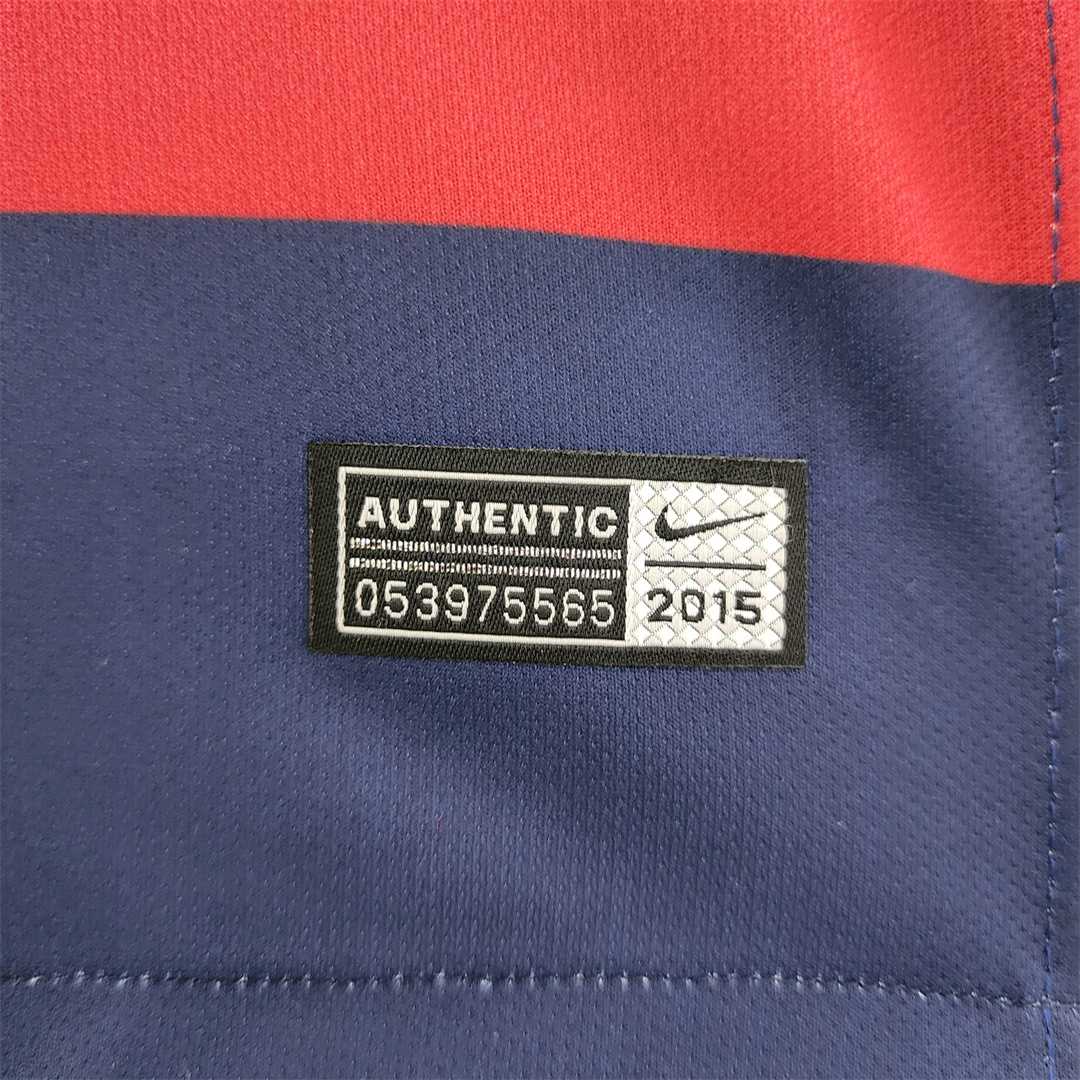 Barcelona Retro Jersey Home 2015/16