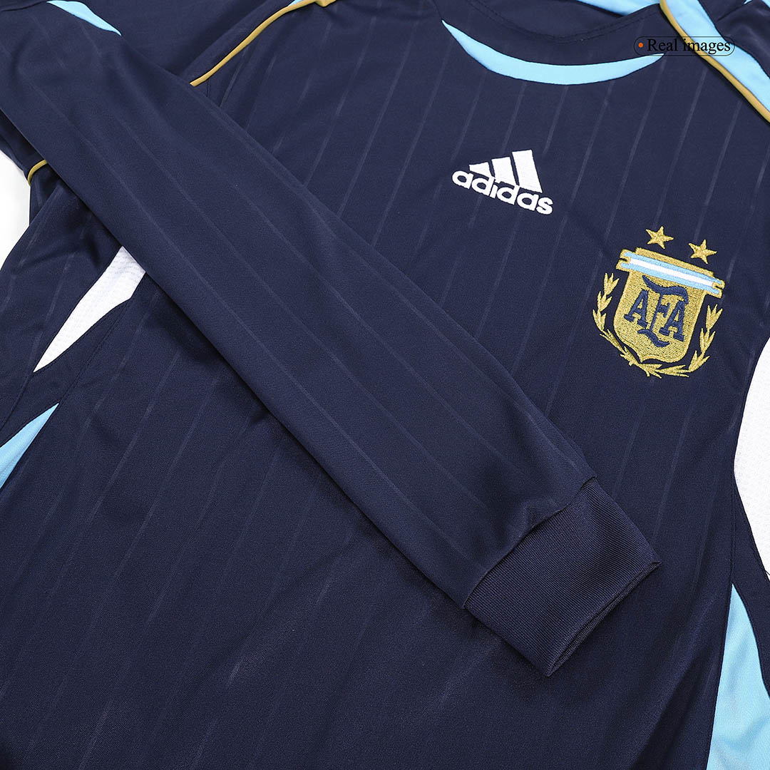 Retro Argentina Away Long Sleeve Jersey 2006