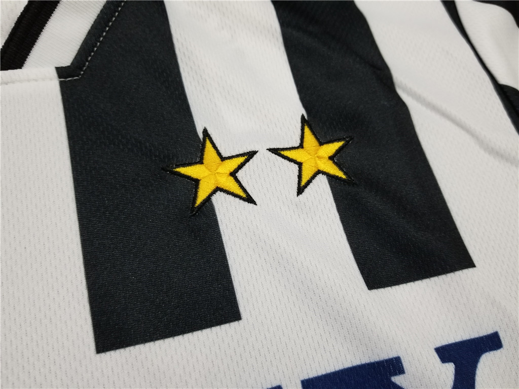 Juventus Del Piero #10 Zidane #21 Retro Jersey Home Replica 1996/97