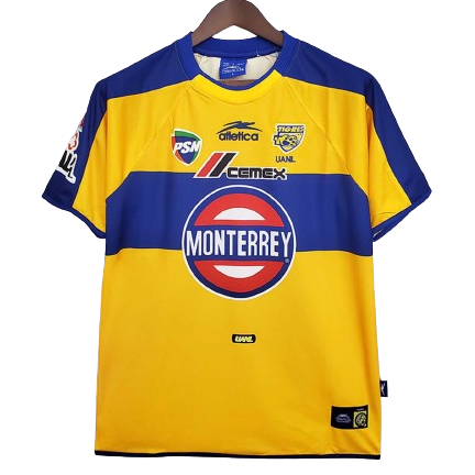 Tigres UANL Retro Jersey Home 2001/02