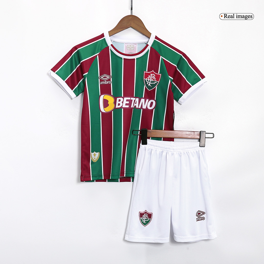 Kids Fluminense FC Home Jersey Kit 2023/24