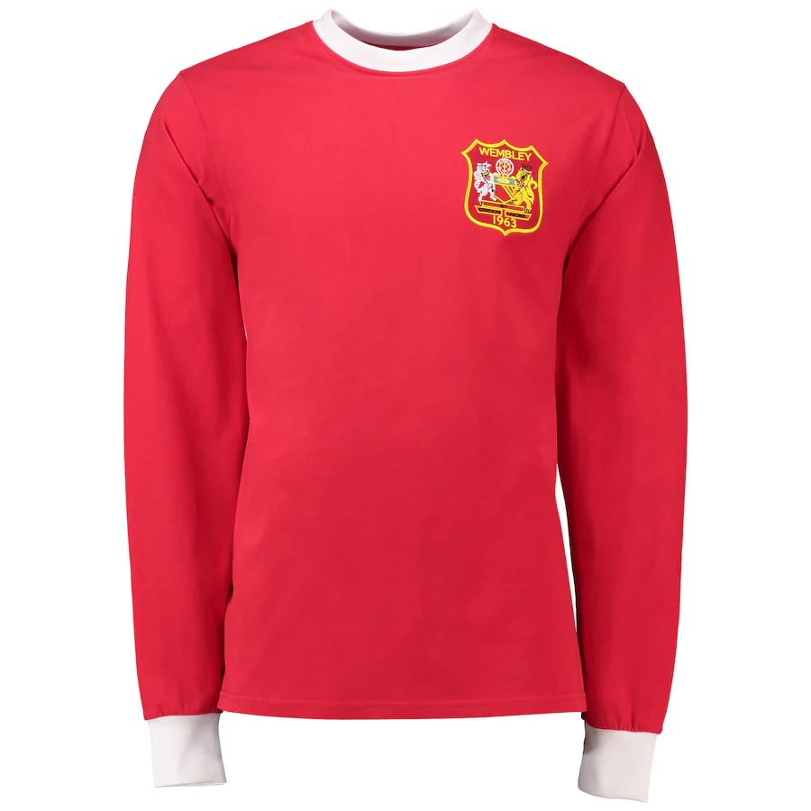 Manchester United FA Cup Final Retro Long-Sleeve Jersey 1963