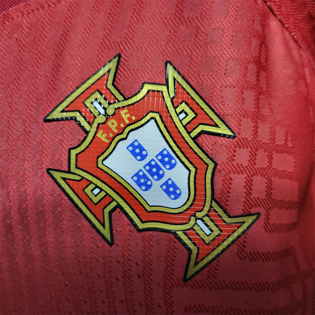 Portugal Home Soccer Jersey Replica Player Version World Cup 2022