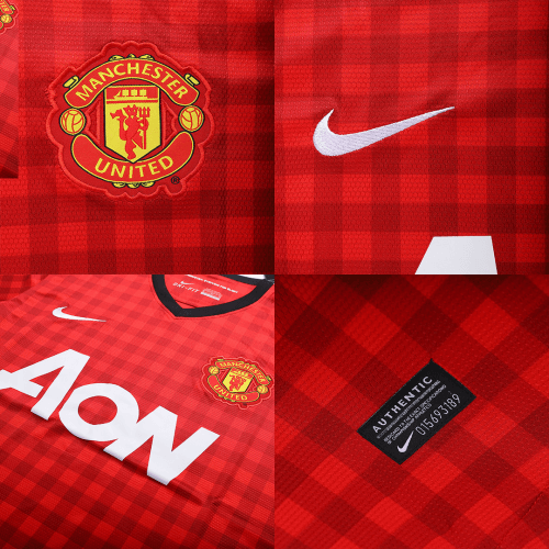 Manchester United ROONEY #10 Retro Jersey Home 2012/13