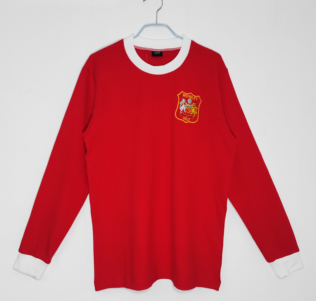 Manchester United FA Cup Final Retro Long-Sleeve Jersey 1963