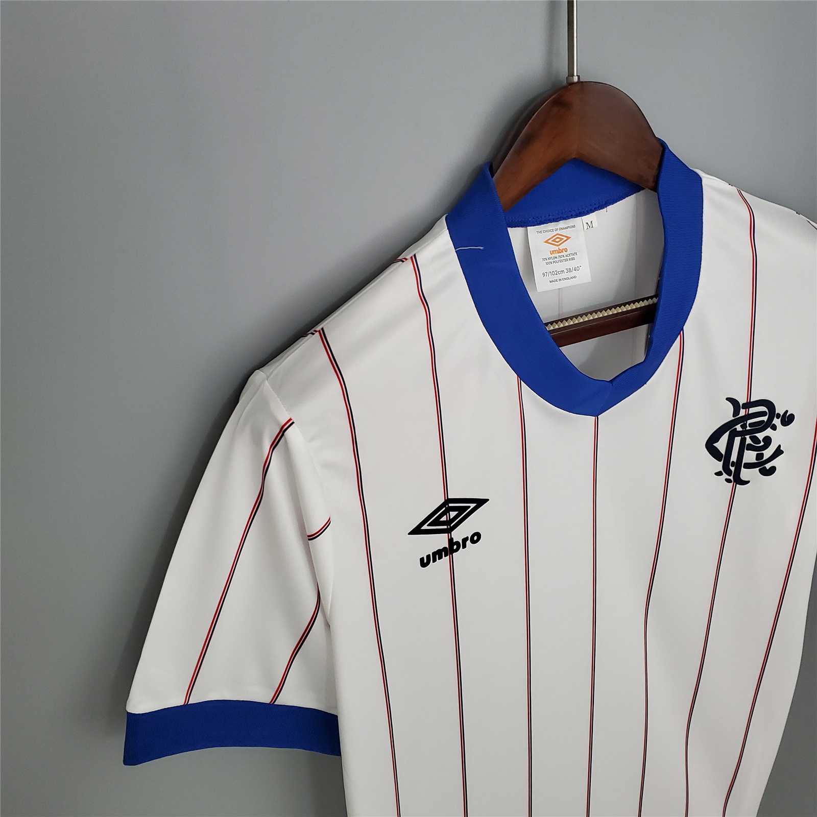 Glasgow Rangers Retro Jersey Away 1982/83