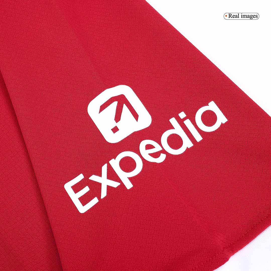 M.SALAH #11 VIRGIL #4 SZBOSZLAI #8 MAC ALLISTER #10 Liverpool Home Jersey 2023/24