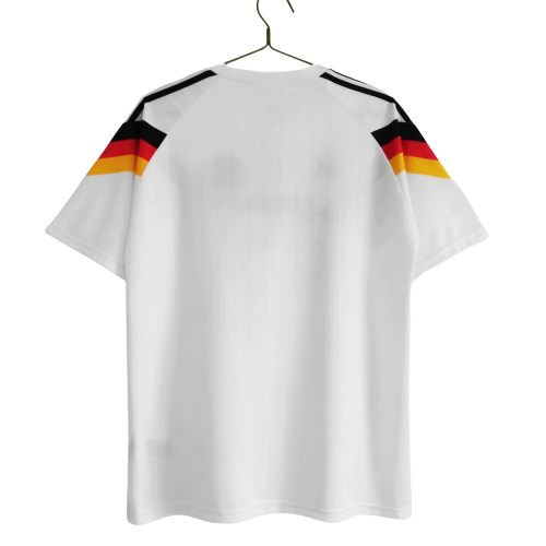 West Germany Retro Jersey Home World Cup 1990