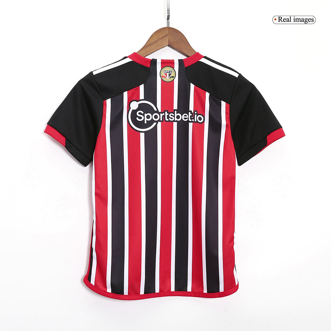 Kids Sao Paulo FC Away Kit Jersey+Shorts 2023/24