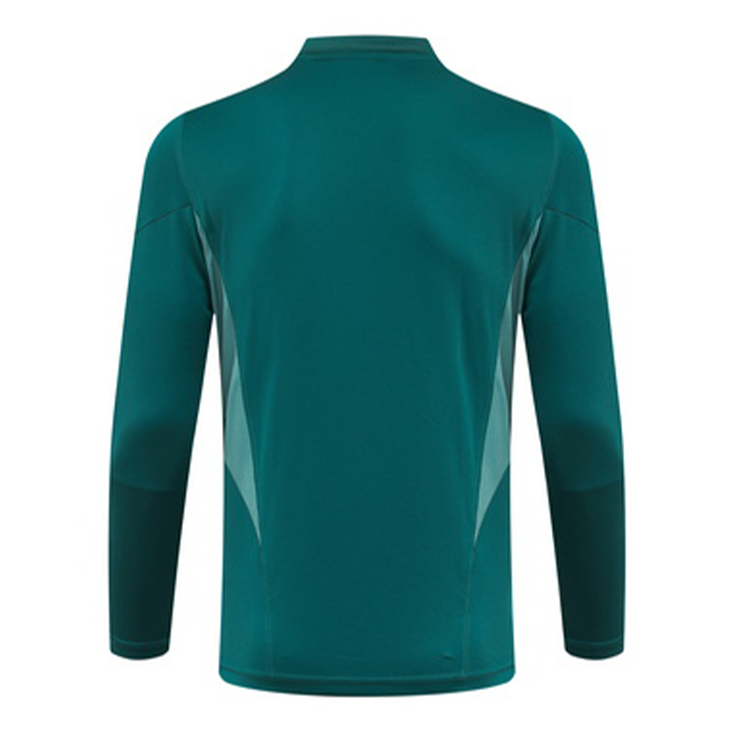 Arsenal Zipper Sweatshirt Kit(Top+Pants) Green 2023/24