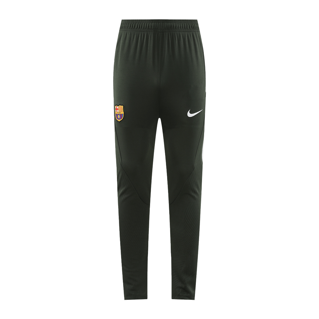 Barcelona Zipper Sweatshirt Kit(Top+Pants) White 2023/24