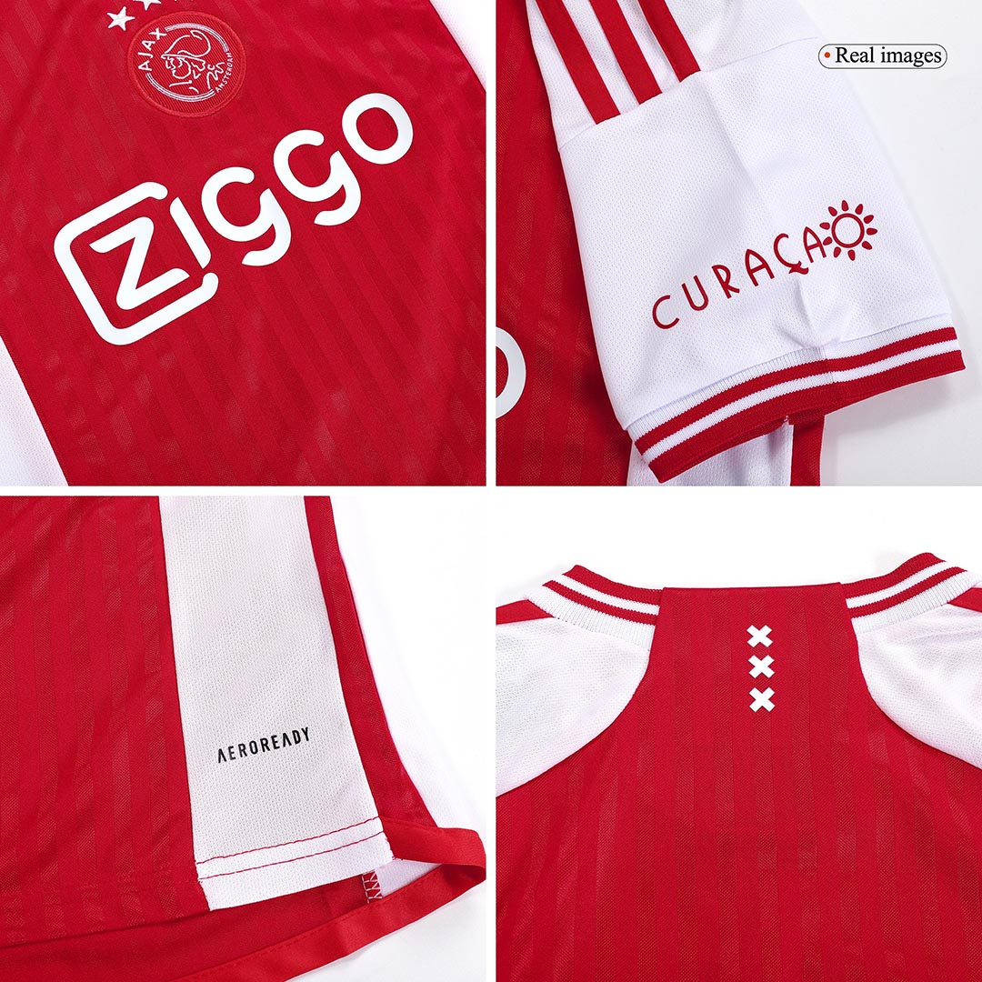 Kids Ajax Home Kit Jersey+Shorts 2023/24