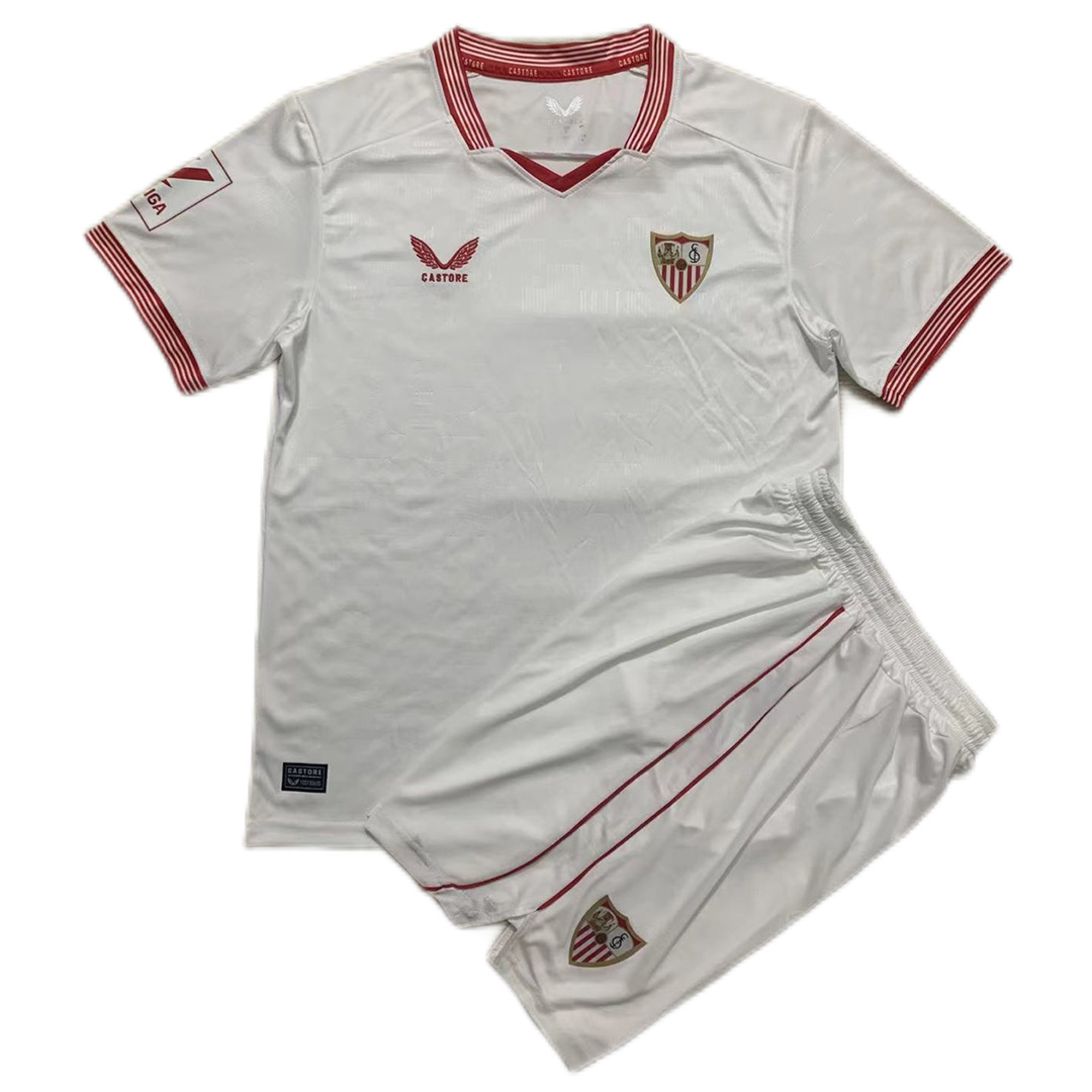 Kids Sevilla Home Kit Jersey+Short 2023/24