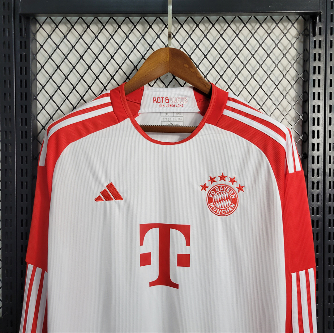 Bayern Munich Home Long Sleeve Jersey 2023/24