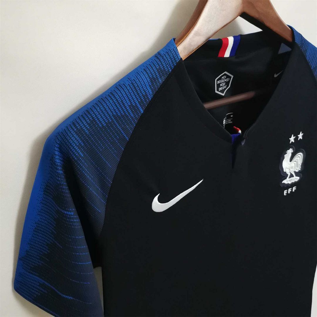 France World Cup Champion 2 Stars Home Retro Jersey 2018