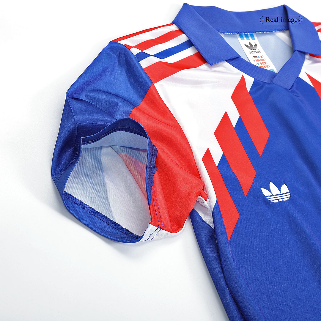 France Retro Jersey Home World Cup 1990