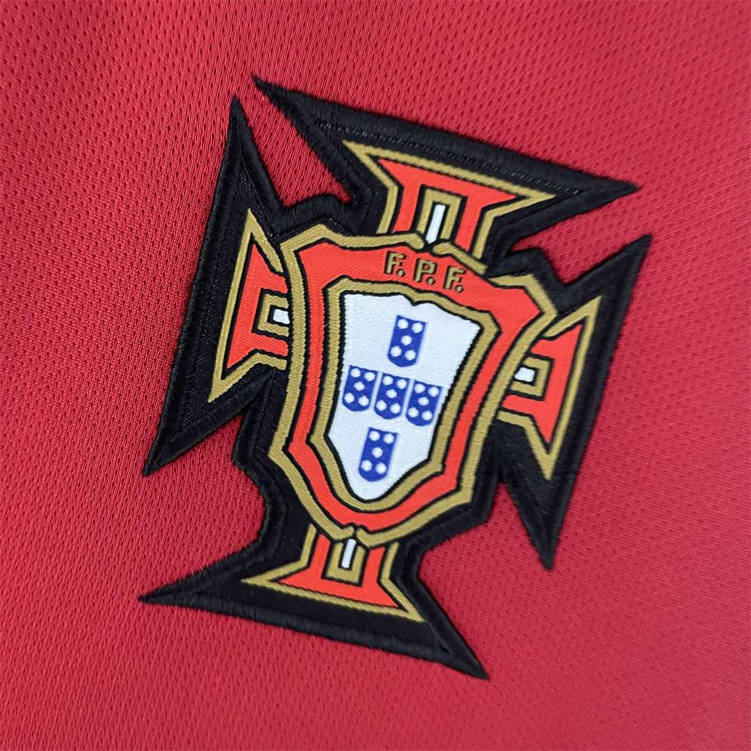 Portugal Retro Jersey Home World Cup 2006