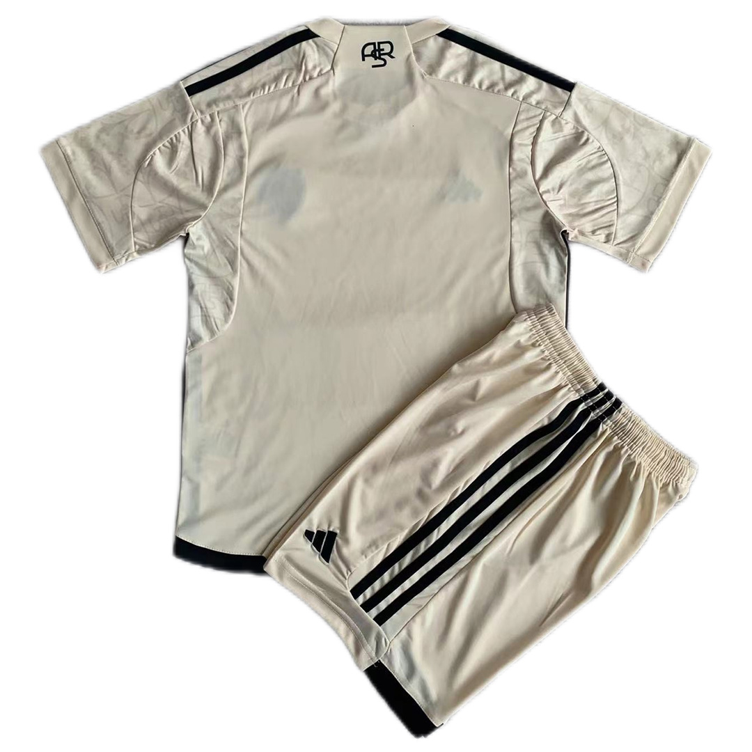Kids Roma Away Kit(Jersey+Shorts) 2023/24