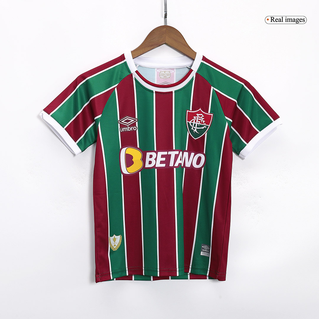 Kids Fluminense FC Home Jersey Kit 2023/24