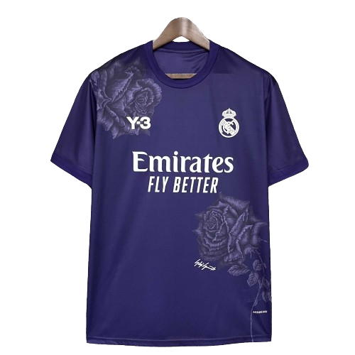 Real Madrid Y-3 Fourth Jersey Purple Kit 23/24