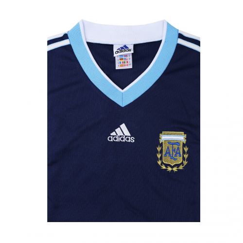 Argentina Retro Jersey Away World Cup 1998