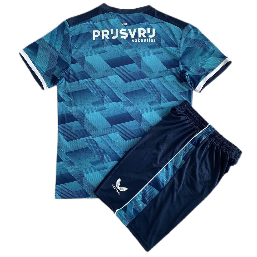 Kids Feyenoord Away Kit Jersey+Short 2023/24