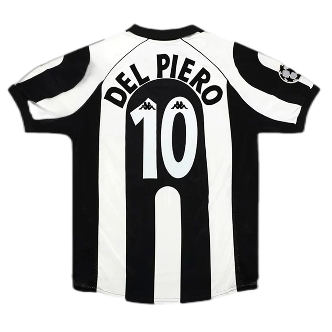 Juventus Del Piero #10 Retro Jersey Home 1997/98