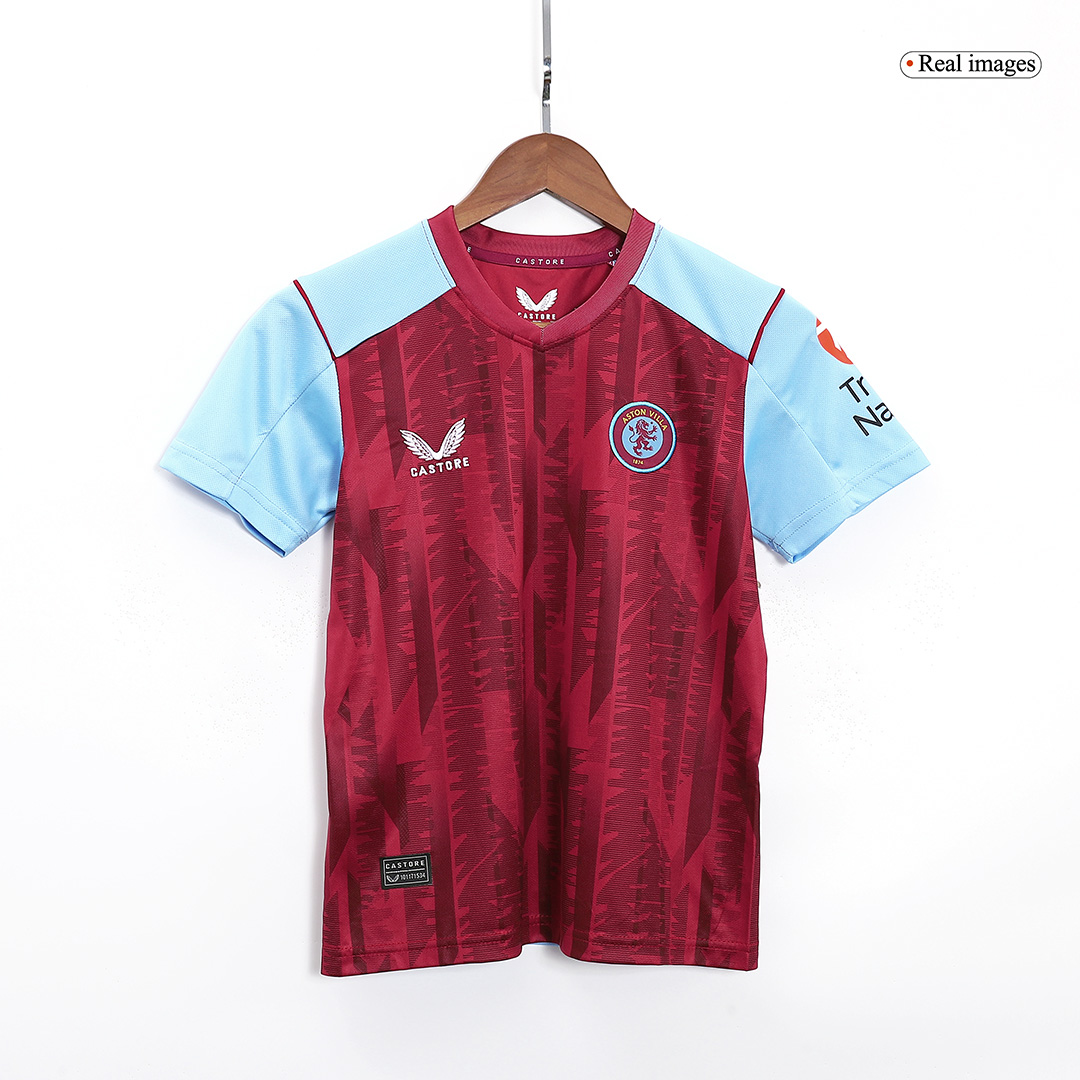 Kids Aston Villa Home Kit 2023/24