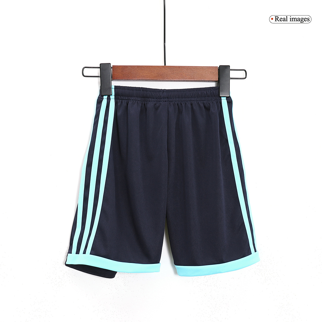 Kids Leeds United Away Kit Jersey+Shorts 202324