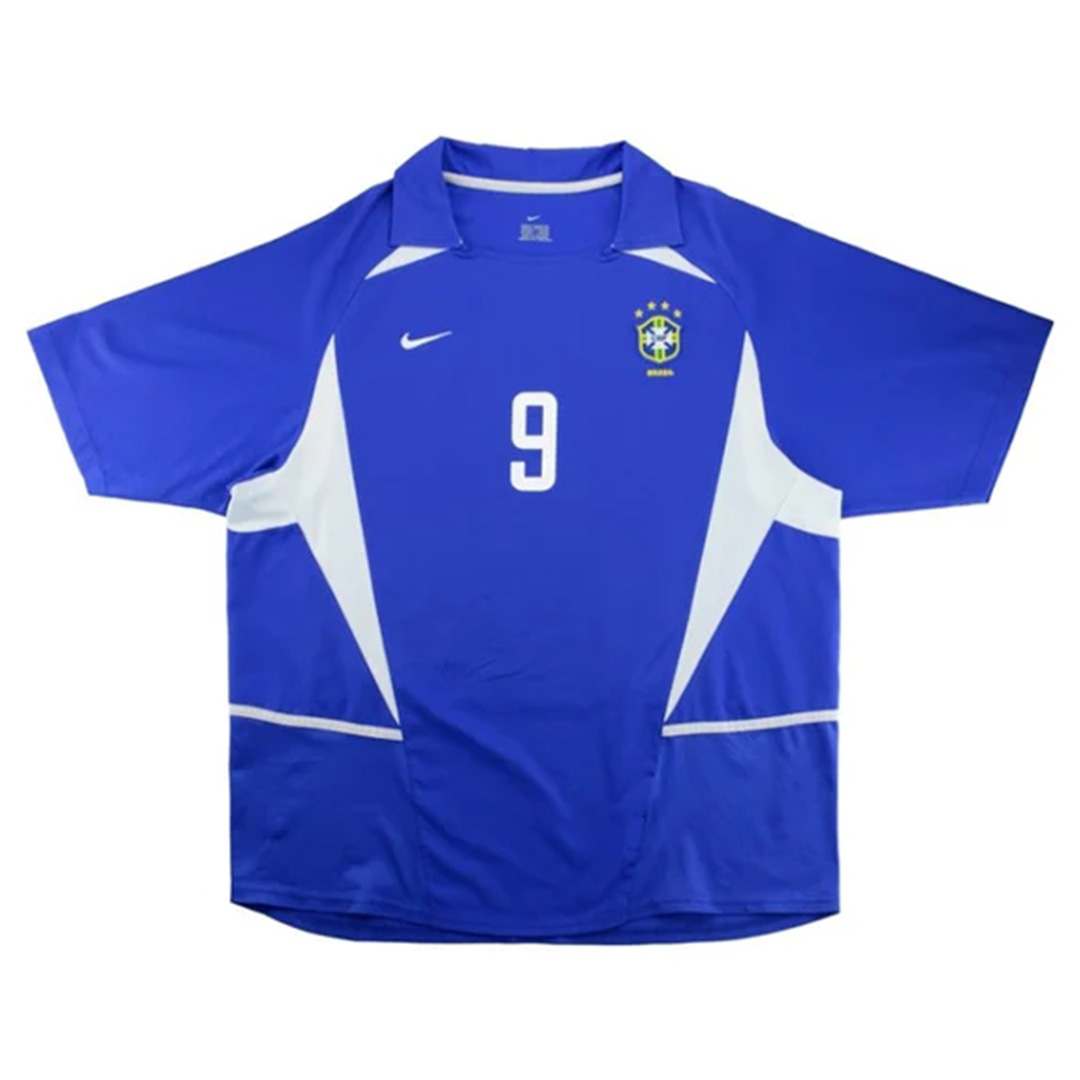 Brazil Retro Jersey Away World Cup 2002