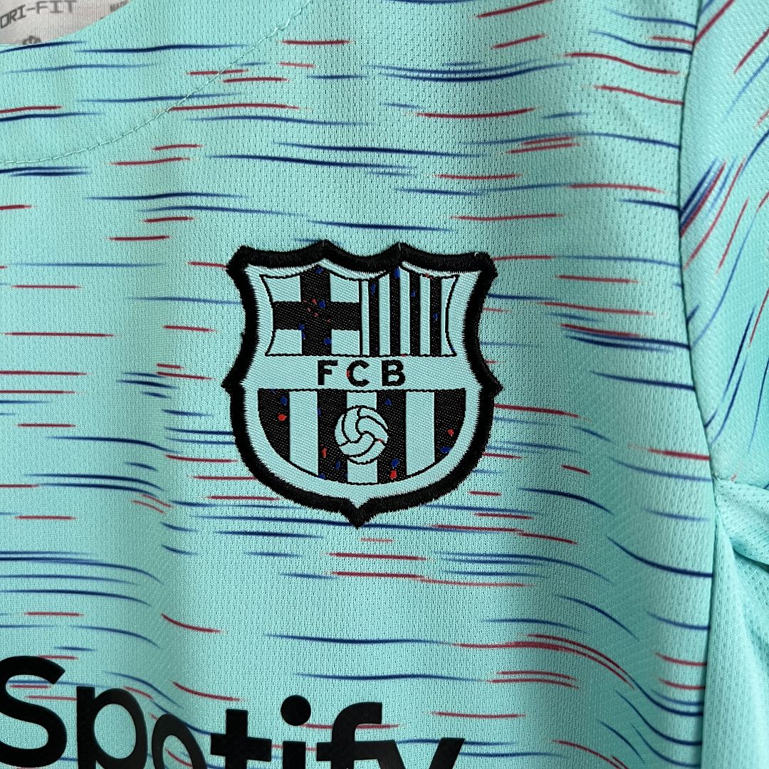 Kids Barcelona Third Jersey Kit 2023/24