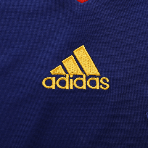 Spain Retro Soccer Jersey Away Long Sleeve Replica World Cup 2010