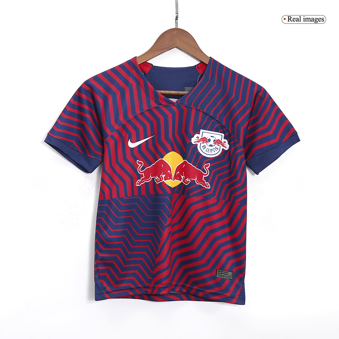 Kids RB Leipzig Away Jersey Kit 2023/24
