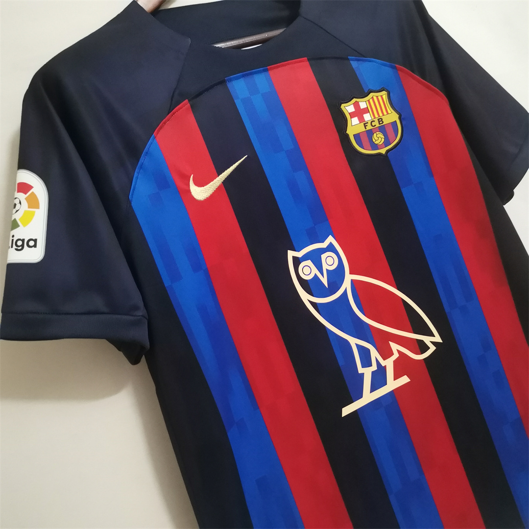 Barcelona Home Jersey Owl Version 2022-23