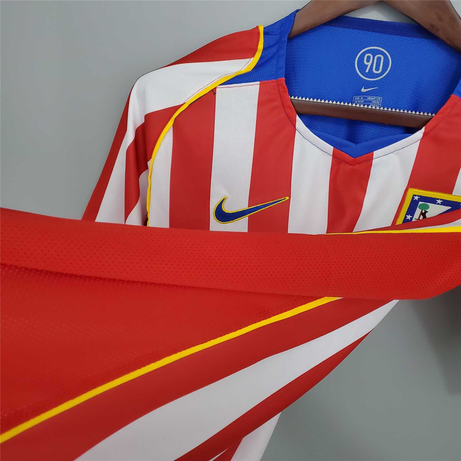 Atletico Madrid Retro Jersey Home 2004/05