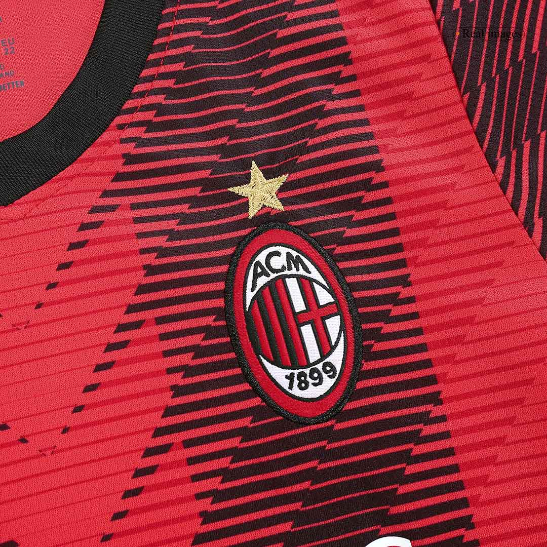 Kids AC Milan Jersey Home Kit 2023/24