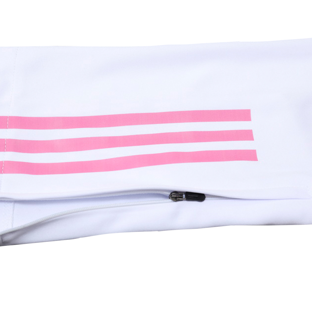 Juventus Zipper Sweatshirt Kit(Top+Pants) White 2023/24