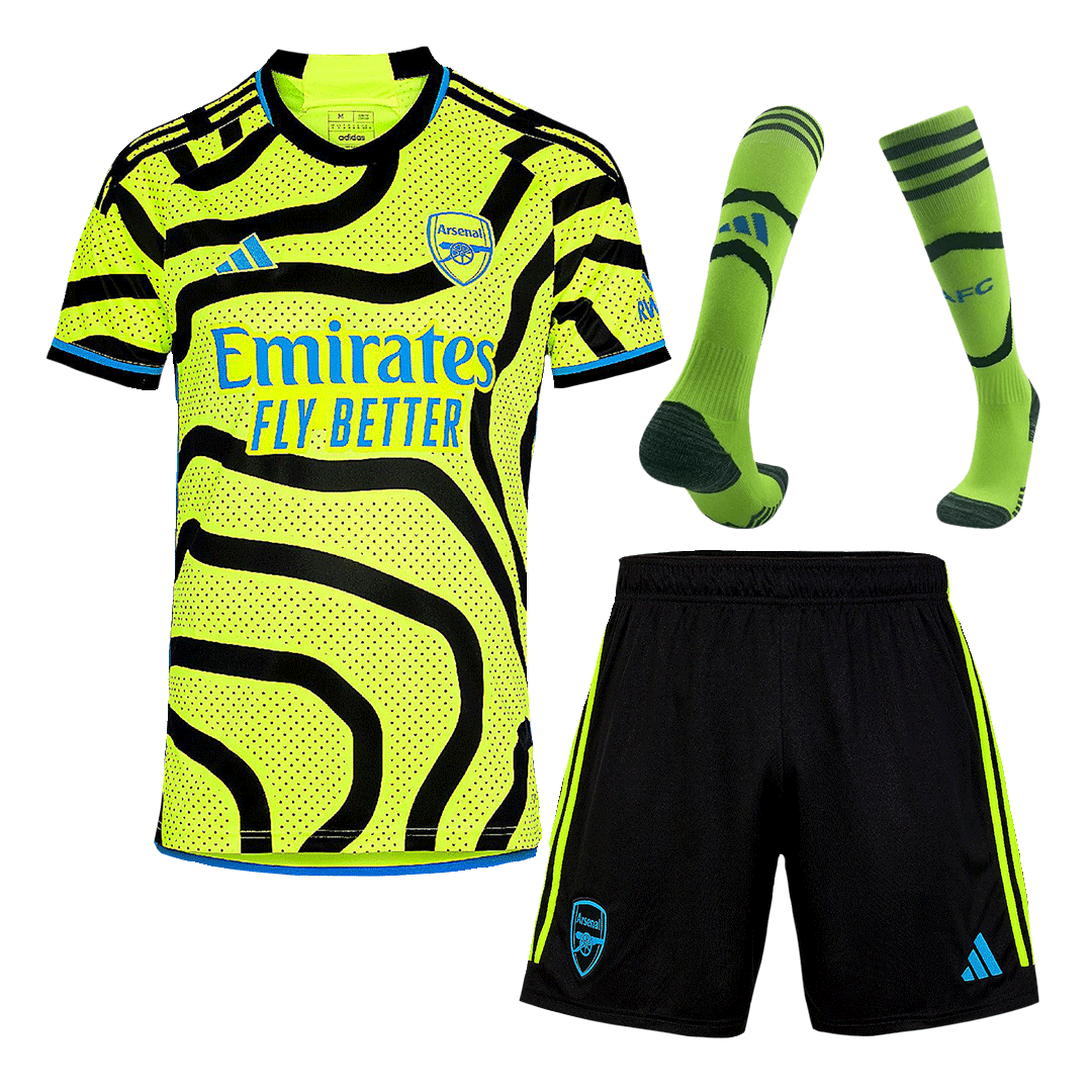 Arsenal Away Whole Kit Jersey+Shorts+Socks 2023/24