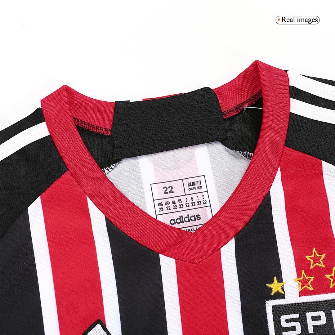 Kids Sao Paulo FC Away Kit Jersey+Shorts 2023/24
