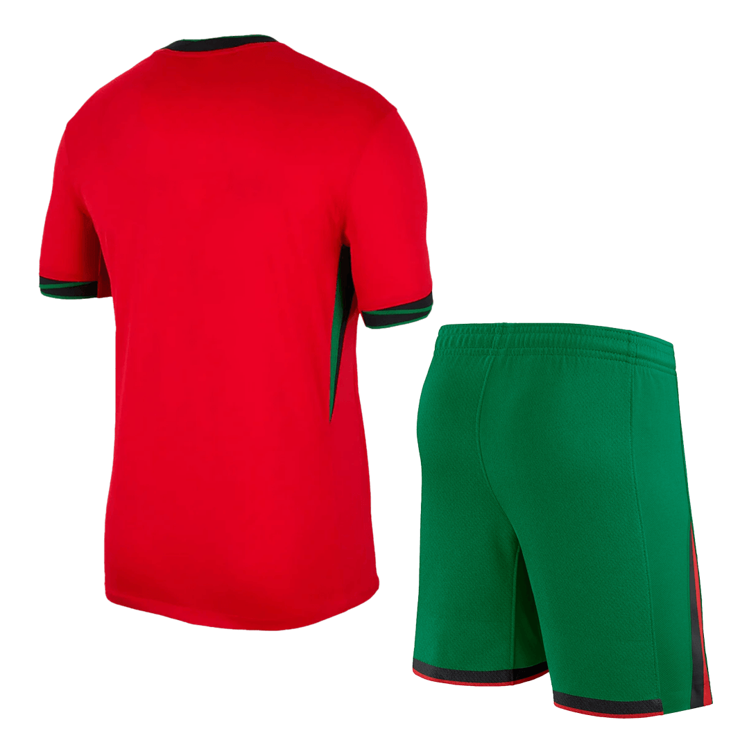 Portugal Home Kit(Jersey+Shorts) Euro 2024