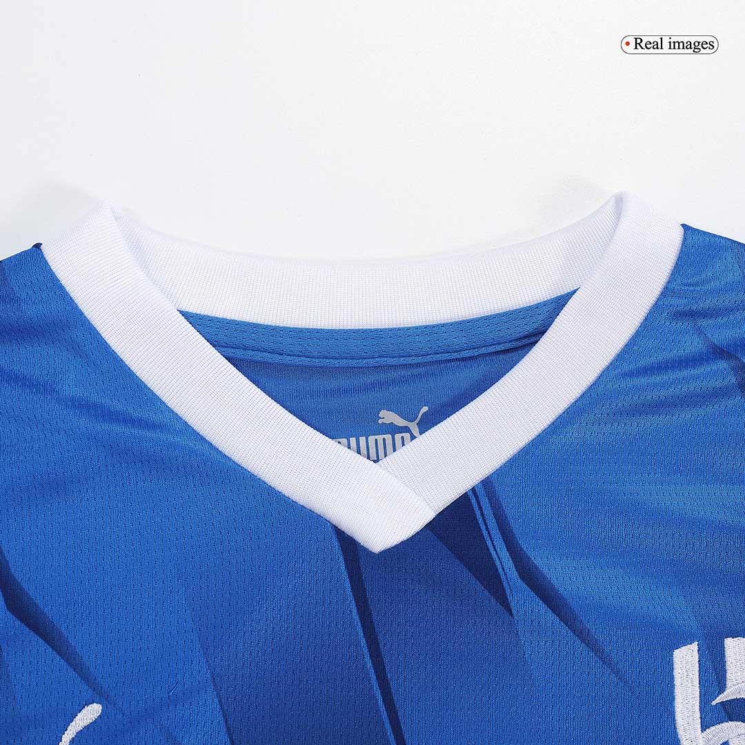 Kids Al Hilal Home Jersey Kit(Jersey+Shorts) 2023/24