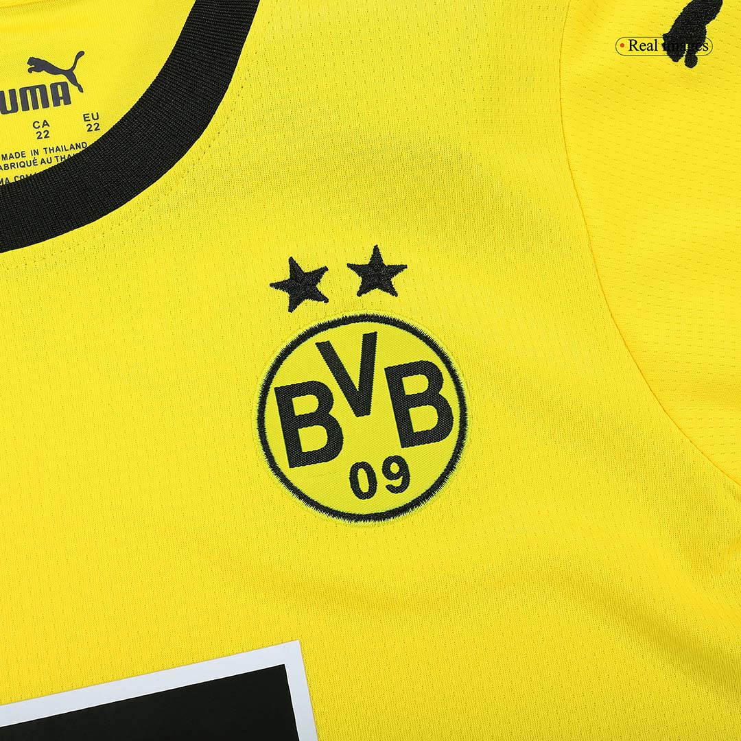Kids Borussia Dortmund Home Jersey Kit 2023/24