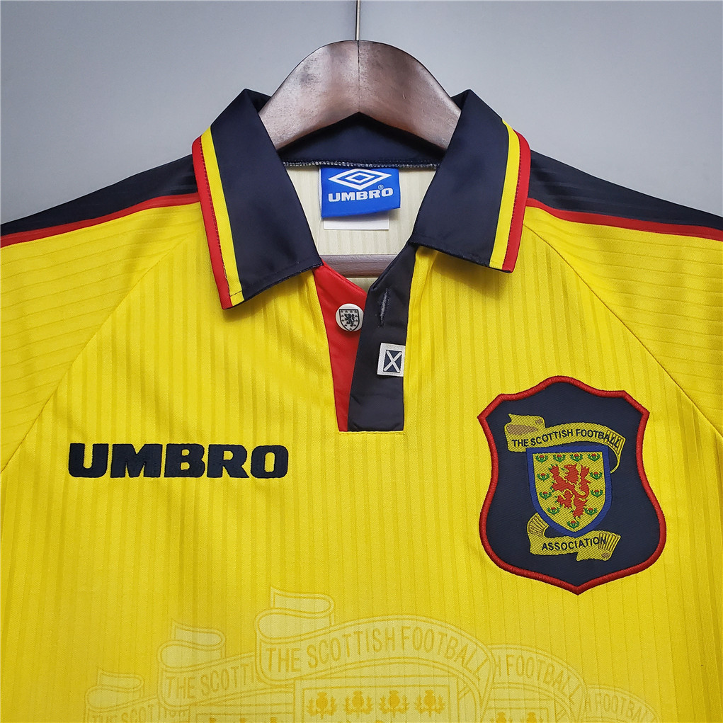 Scotland Retro Jersey Away World Cup 1998
